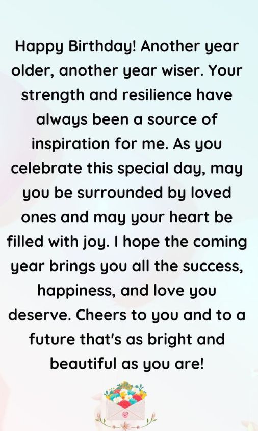 Long Heartfelt Birthday Wishes to Myself