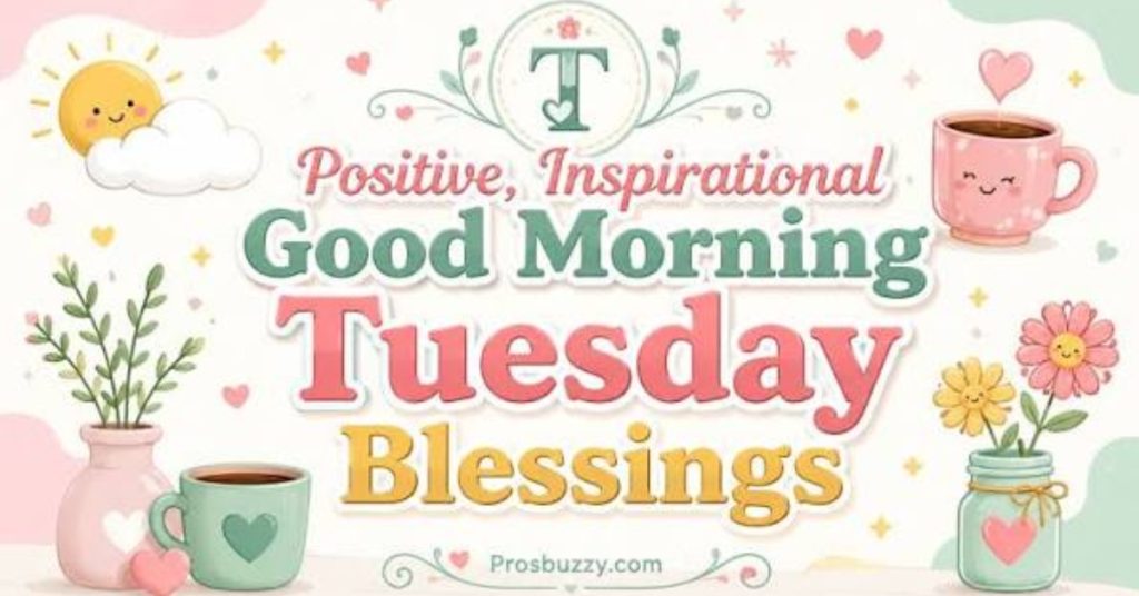 185+ Tuesday Inspirational Blessings to Brighten Your Day 